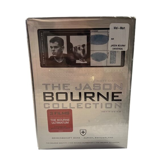 The‎ Jason Bourne Collection DVD Box Set - Picture 2 of 5